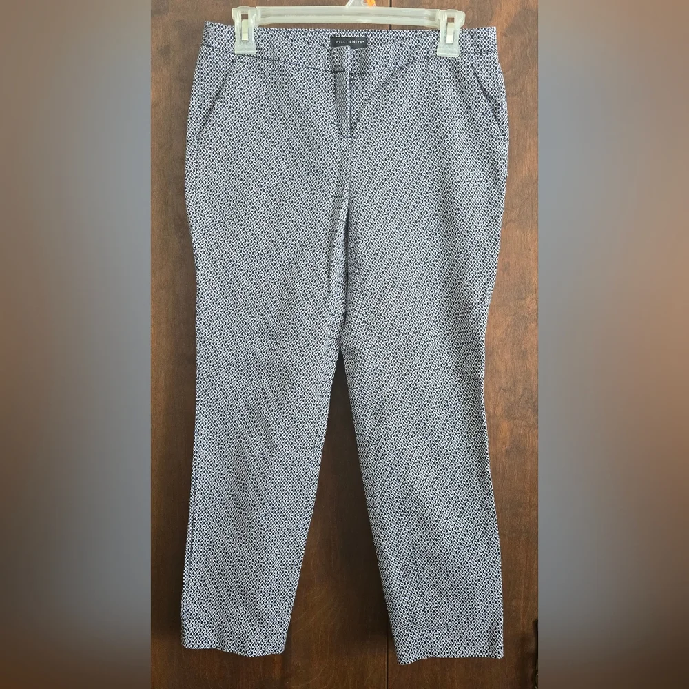 Willi Smith Geometric Print Pants, 4
